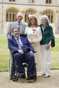 Gareth Bale and Grayson Perry were among recipients at Investitures 2023 (Source: Getty Images)